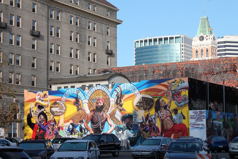 Image of a mural in Oakland